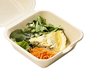 아오이 사키모토의 야채가 풍부한 키쉬